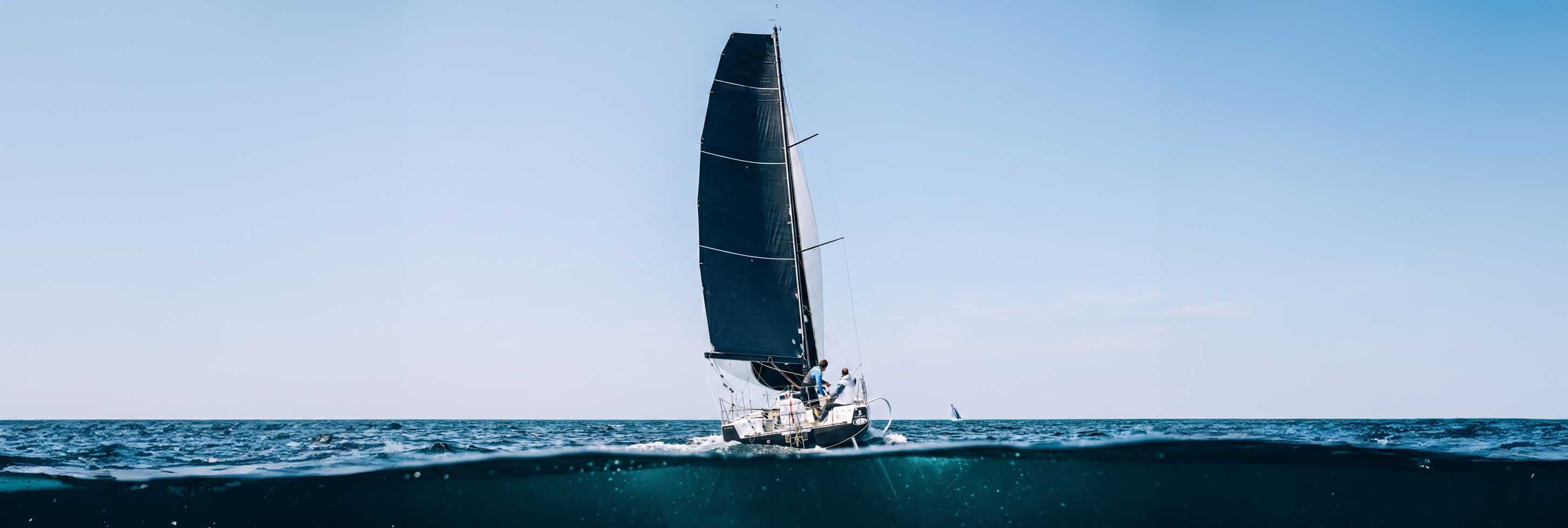 Skipper professionnel en navigation