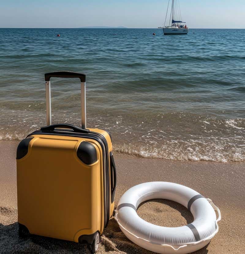Valise rigide à éviter