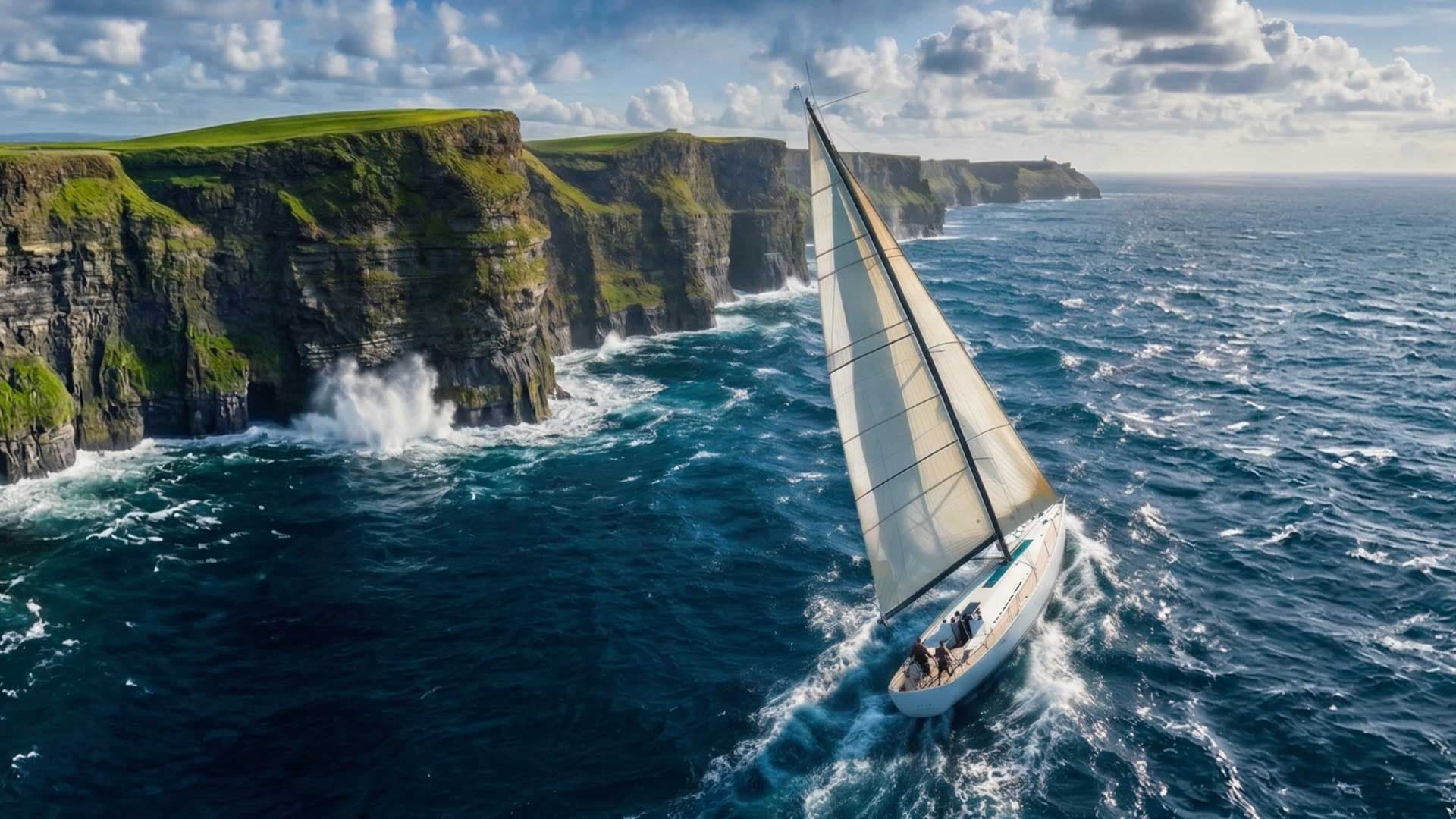 Stage voile Lorient → Irlande (Kinsale Cork) en First 50 avec skipper Vendée Globe