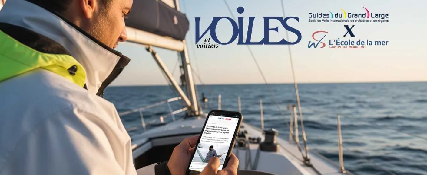 Voiles et Voiliers parle des Guides du Grand Large