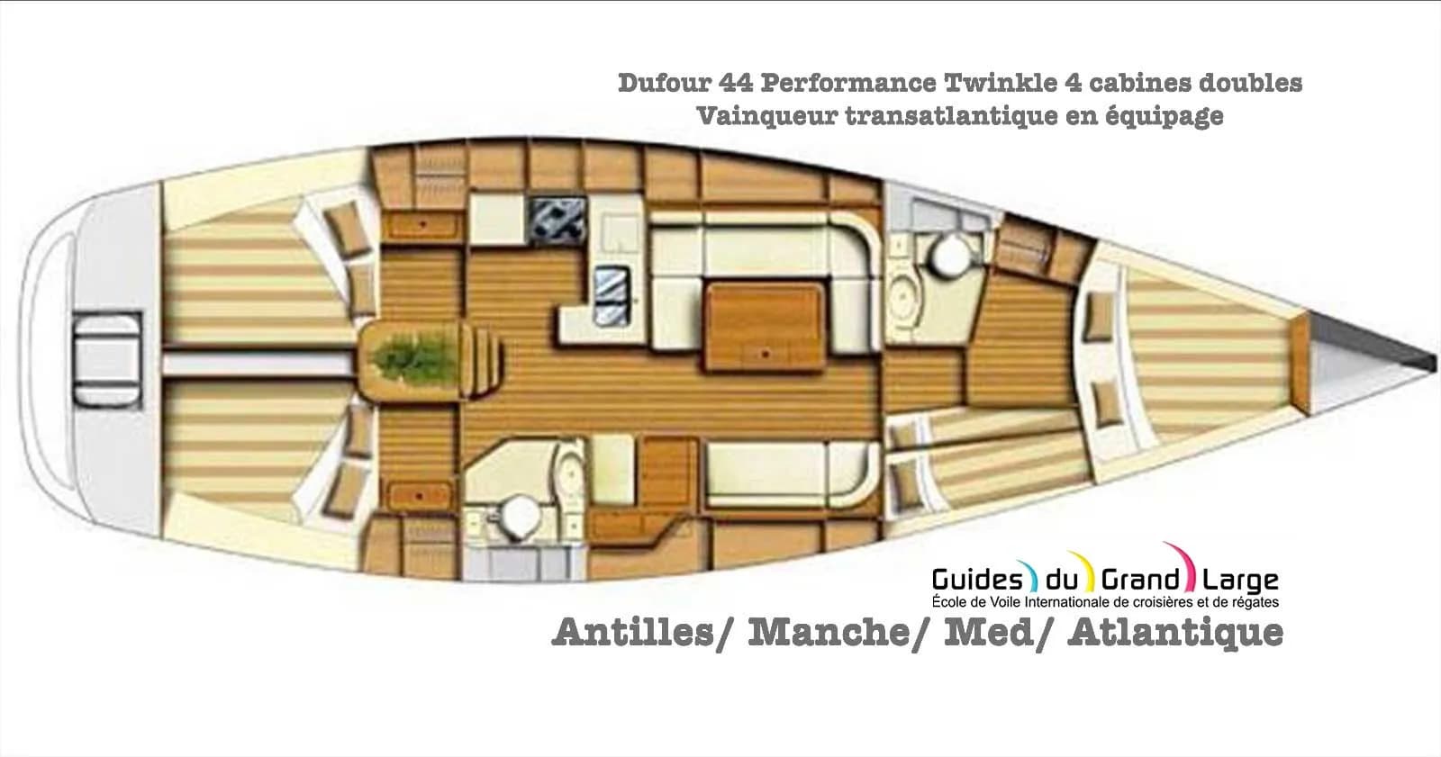 Voilier Dufour 44 — photo 11