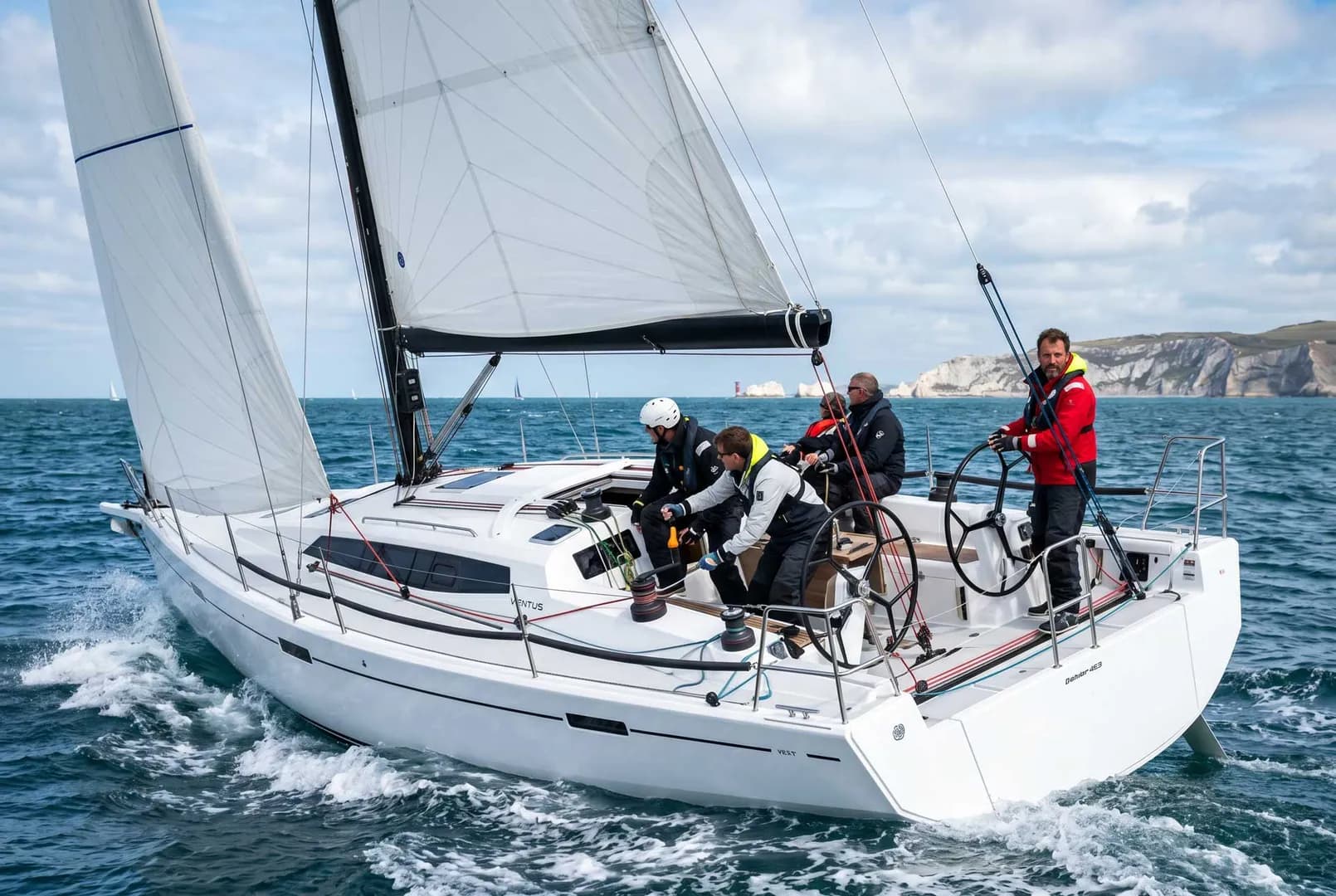 Stage en voilier Transmanche 7 jours : Solent, Cowes, Tour Ile de Wight