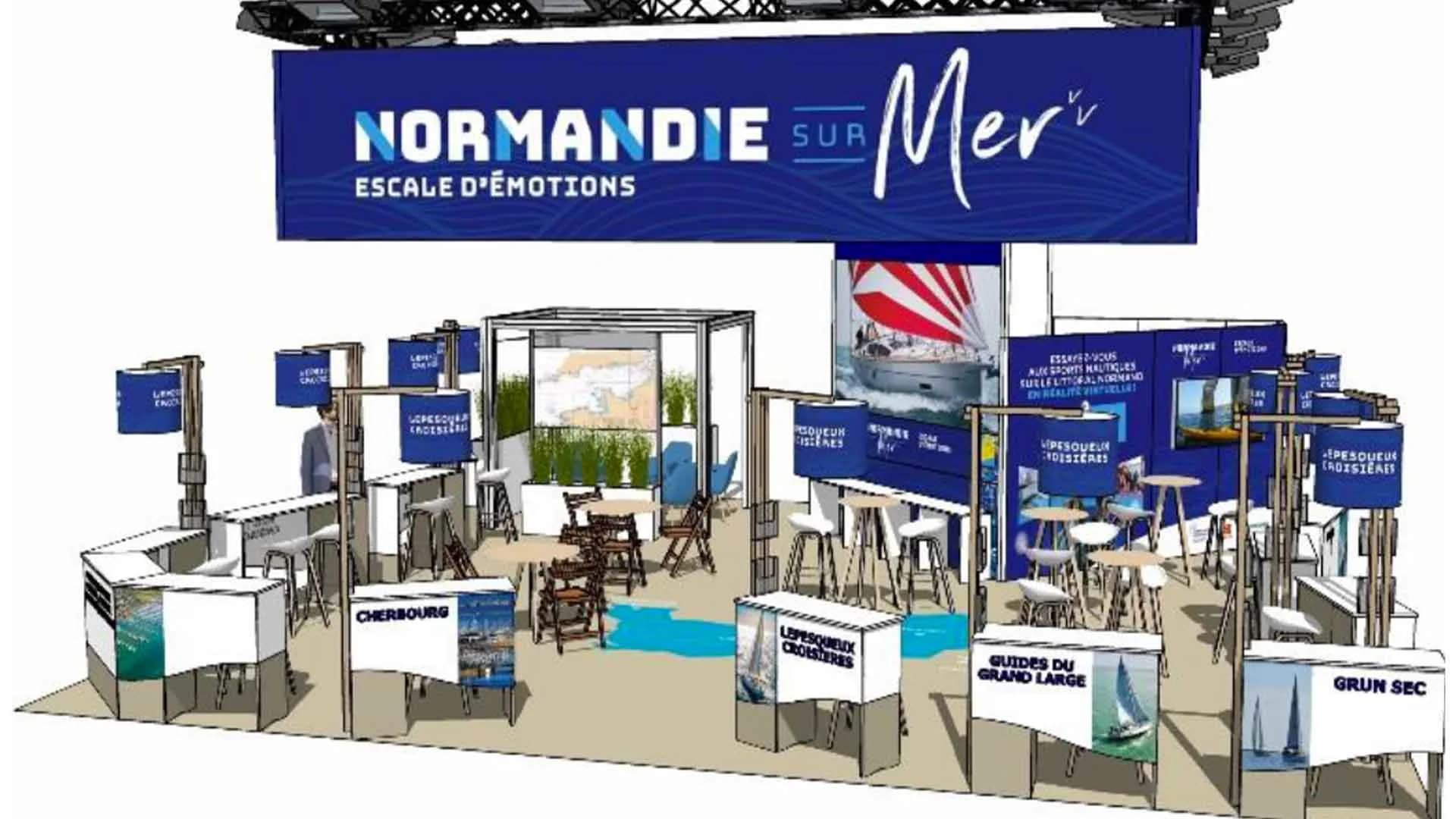 Les Guides du Grand Large présent au Nautic Paris 2022 sur l’espace Normandie