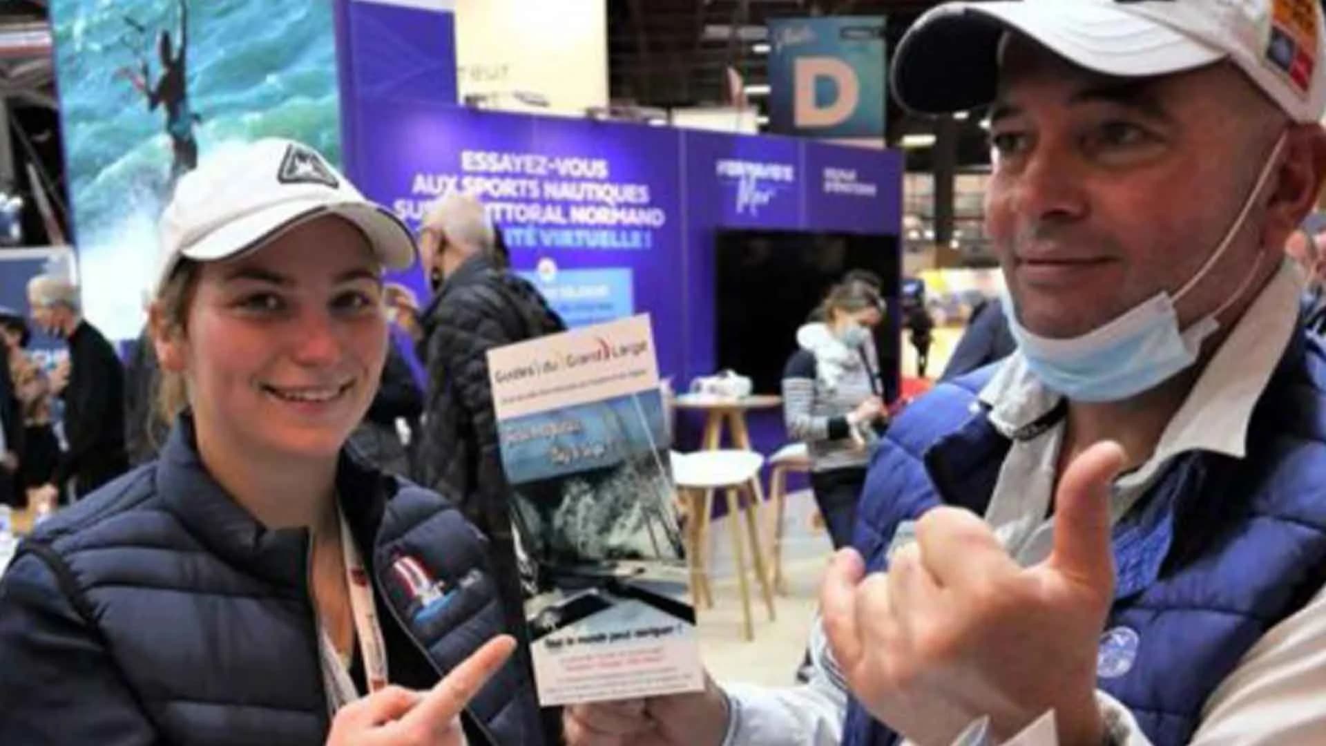 Les Guides du Grand Large étaient au Salon Nautique de Paris